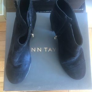 Ann Taylor Imogen suede bootie